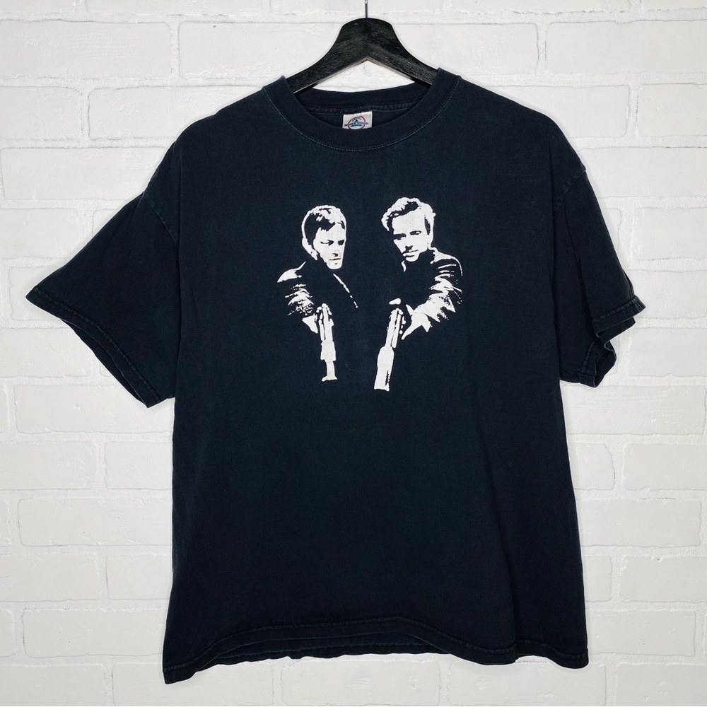 Vintage 2000's Boondock Saints Veritas Prayer Movie Promo Shirt Large